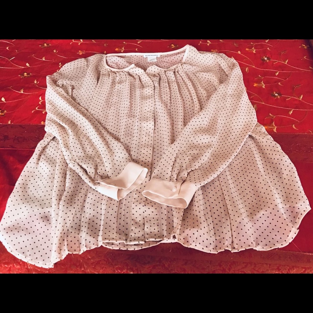 Luxurious soft ultra feminine blush pink blouse